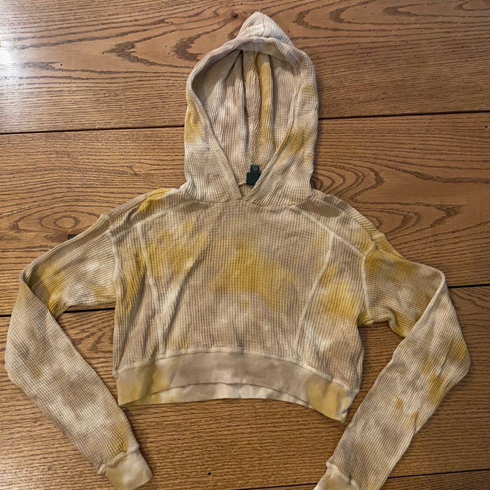 Women’s Wild Fable Tiedye Cropped Longsleeve